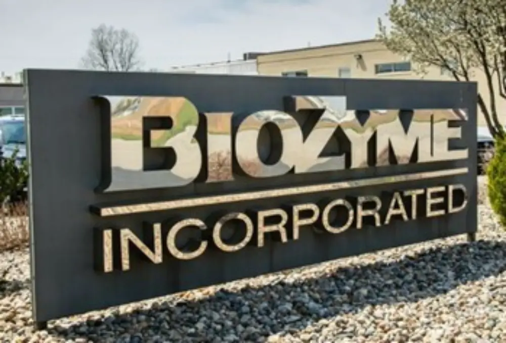 Biozyme incorporated stockyards sign